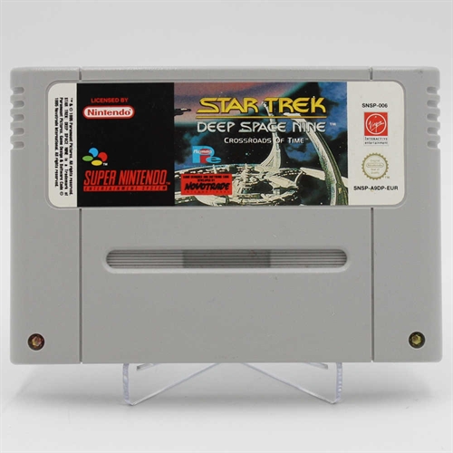 Star Trek Deep Space Nine Crossroads of Time - SNES - Cartridge - (EUR) (A Grade) (Genbrug)